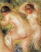 Pierre Renoir, Seated Nude (detail)